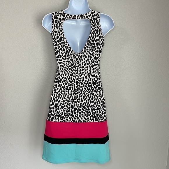 NEW Matching Mommy & Me Dress Open Back Sleeveless Animal Print - Picture 3 of 8